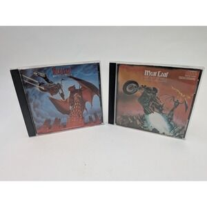 Meat Loaf Bat Out Of Hell Bat Out Of Hell II Back Into Hell CD Lot Epic MCA